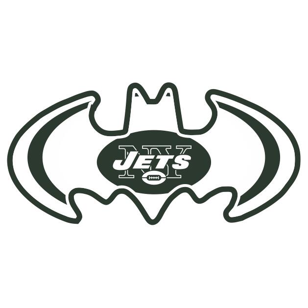 New York Jets Batman Logo DIY iron on transfer (heat transfer)